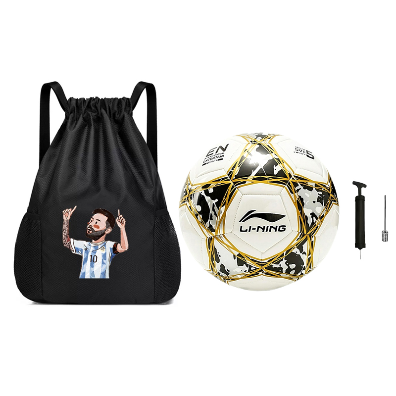 LINING Размер 5 футбольный мяч TPU машинной строчки унисекс белый желтый
LINING Размер 5 футбольный мяч TPU машинной строчки унисекс белый желтый