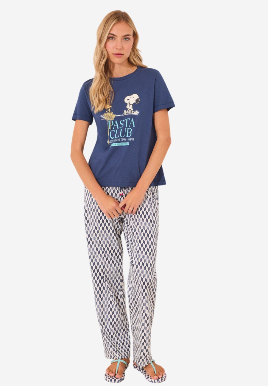 Пижамный комплект women'secret THE PEANUTS SET, Blue
Пижамный комплект women'secret THE PEANUTS SET, Blue