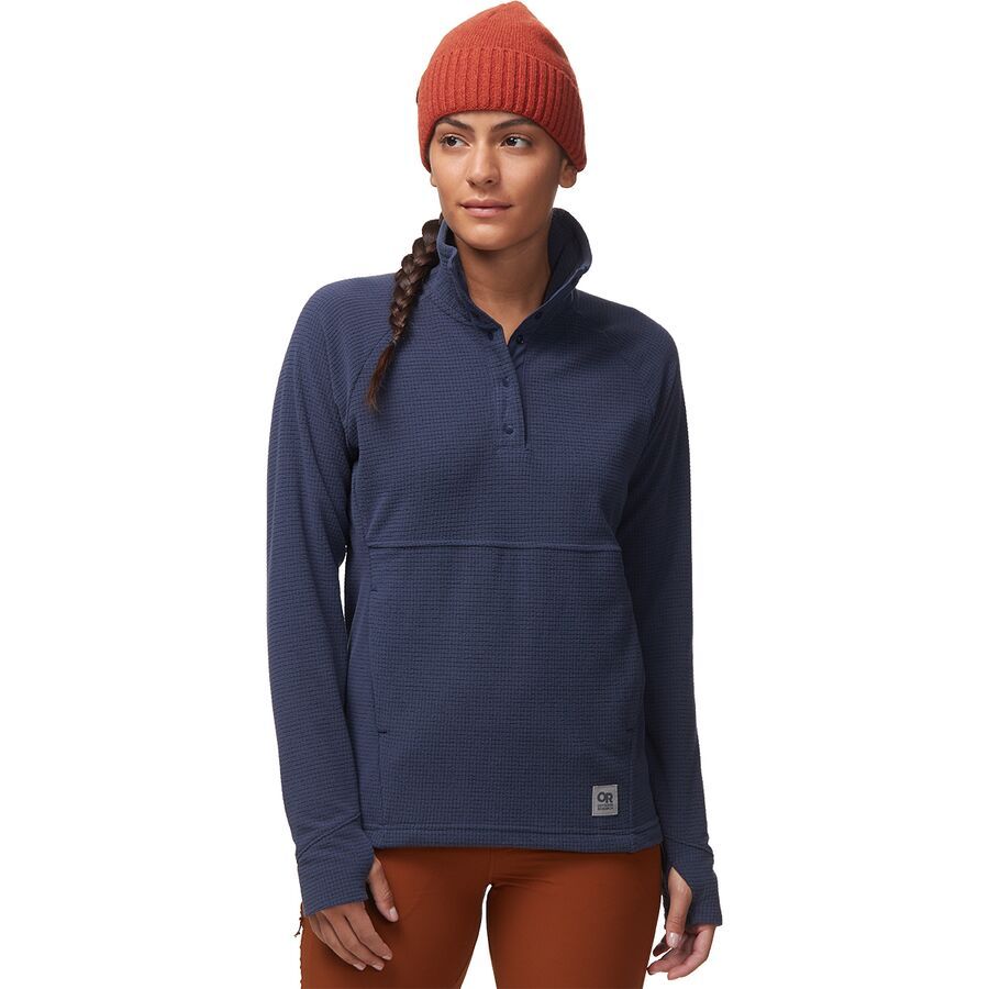 Пуловер Trail Mix на кнопках - женский Outdoor Research Outdoor Research, Naval Blue
Пуловер Trail Mix на кнопках - женский Outdoor Research Outdoor Research, Naval Blue