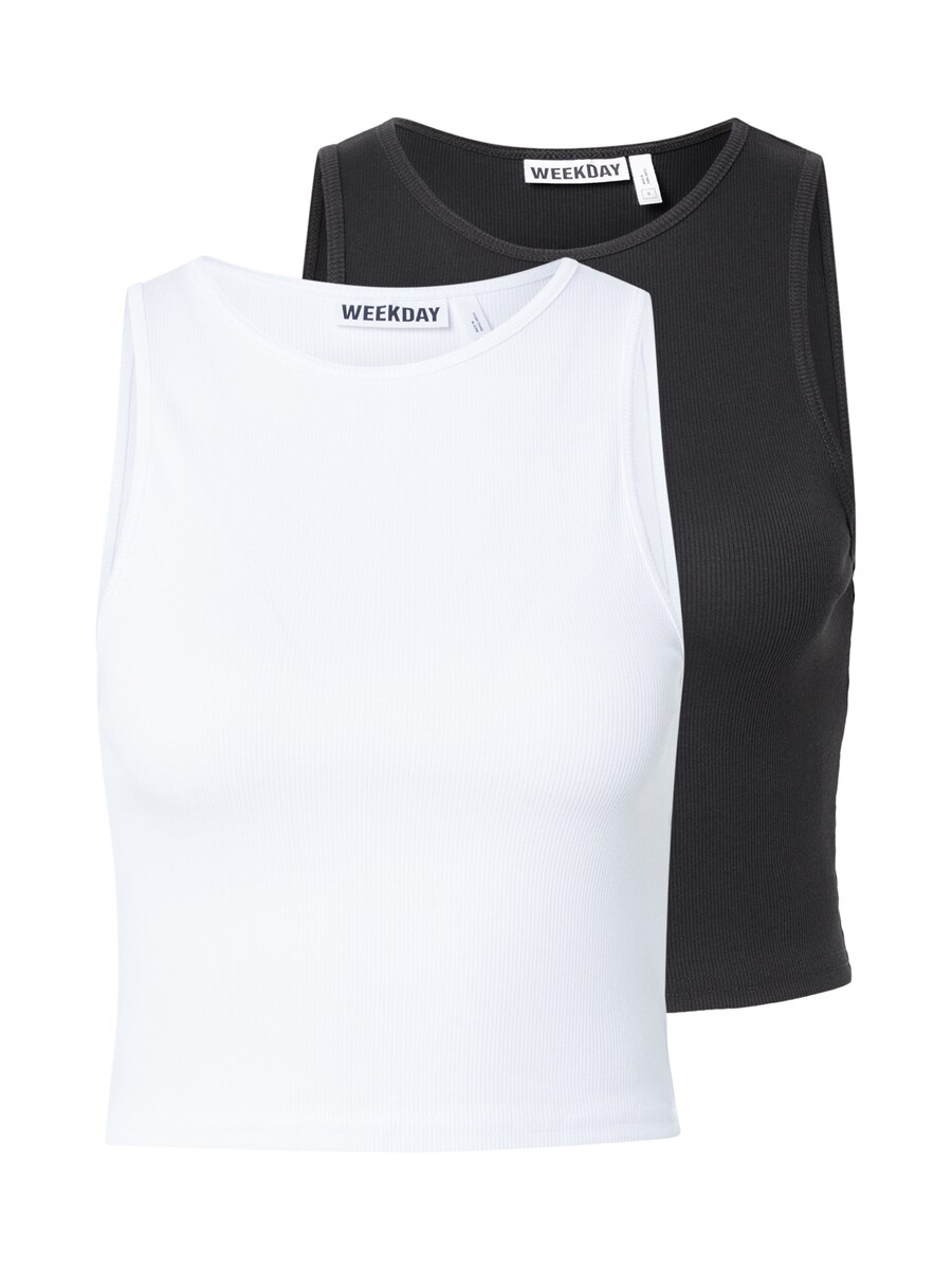 Топ WEEKDAY, Black/White
Топ WEEKDAY, Black/White