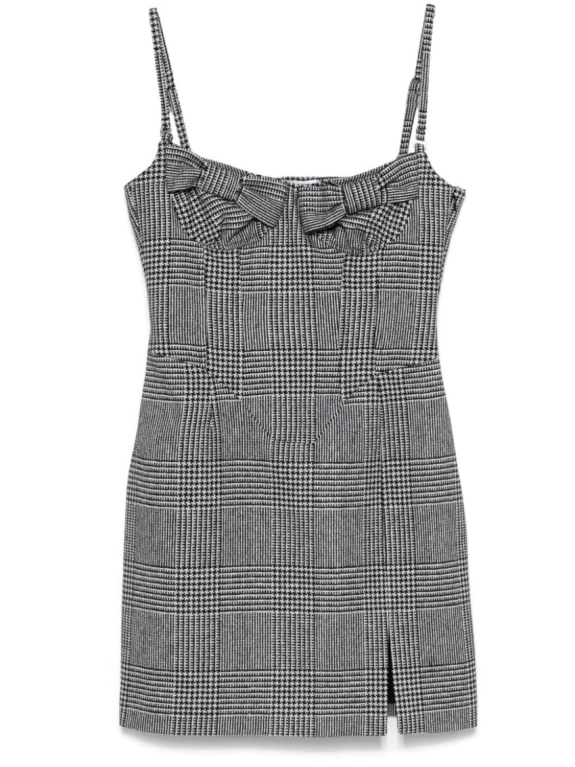 Vivetta платье мини в клетку Prince Of Wales, черный
Vivetta платье мини в клетку Prince Of Wales, черный