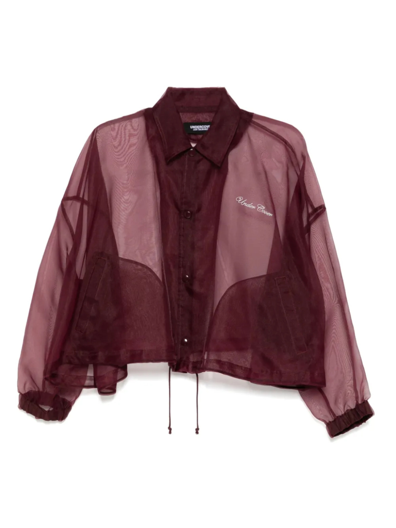Куртка с вышитым логотипом Undercover, красный
Куртка с вышитым логотипом Undercover, красный