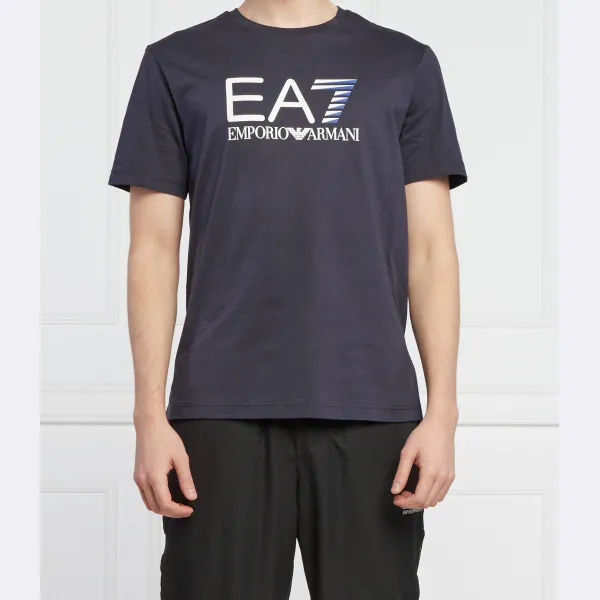 Футболка стандартного кроя Ea7, синий
Футболка стандартного кроя Ea7, синий