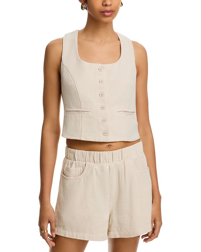 Жилет на пуговицах BLANKNYC, белый
Жилет на пуговицах BLANKNYC, белый