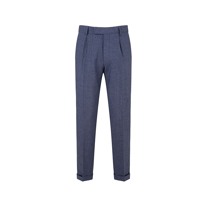 Классические брюки HUGO BOSS смешанного синего цвета
Классические брюки HUGO BOSS смешанного синего цвета