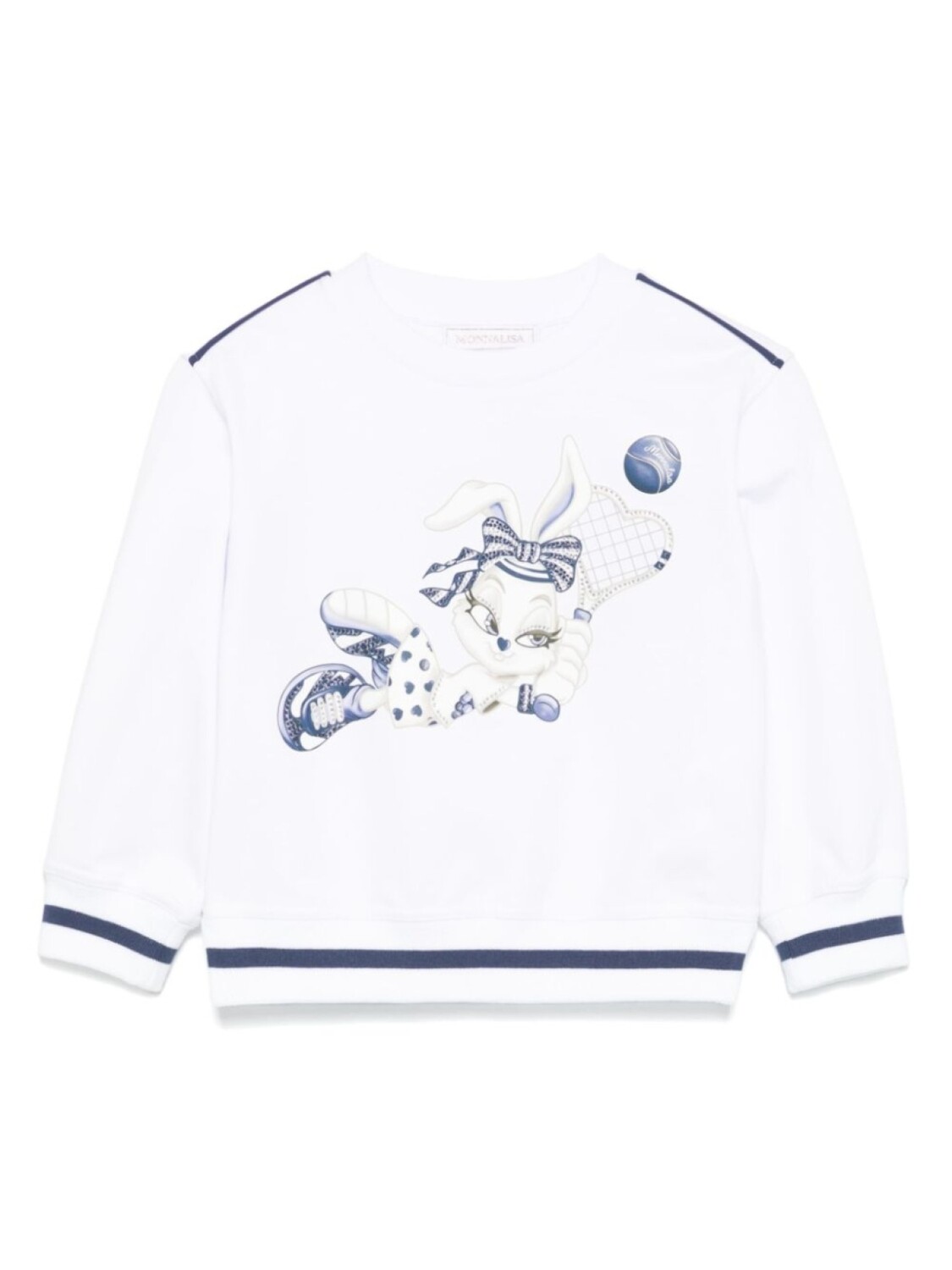 Толстовка с принтом Monnalisa, белый
Толстовка с принтом Monnalisa, белый