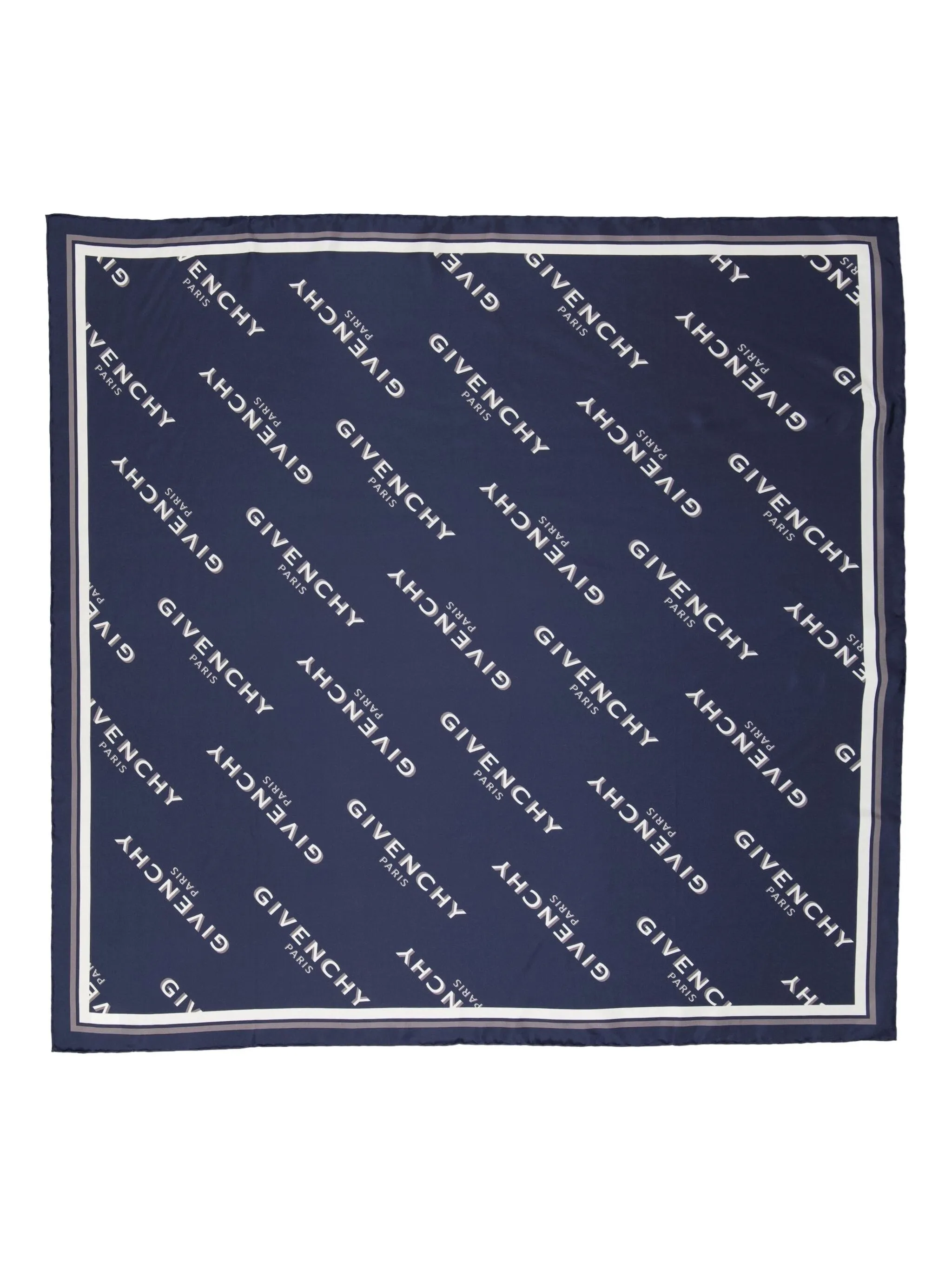 Шарф с логотипом Givenchy, синий
Шарф с логотипом Givenchy, синий