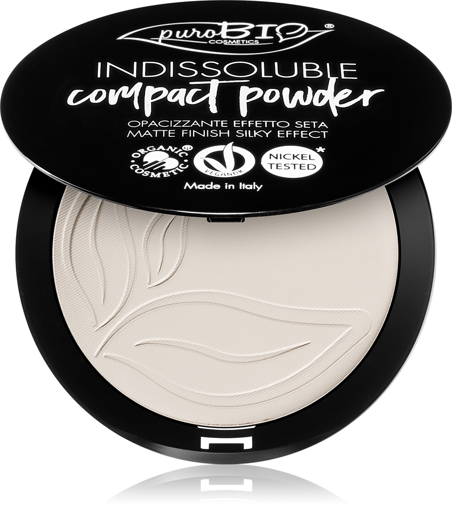 Компактная пудра Indissouble, матирующий эффект Purobio Cosmetics, atspalvis t00 9 гр
Компактная пудра Indissouble, матирующий эффект Purobio Cosmetics, atspalvis t00 9 гр