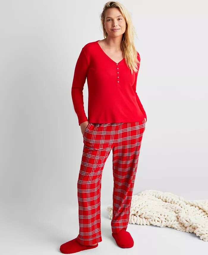 Женский топ Henley Sleep Top XS-3X в рубчик с длинными рукавами State of Day, красный
Женский топ Henley Sleep Top XS-3X в рубчик с длинными рукавами State of Day, красный