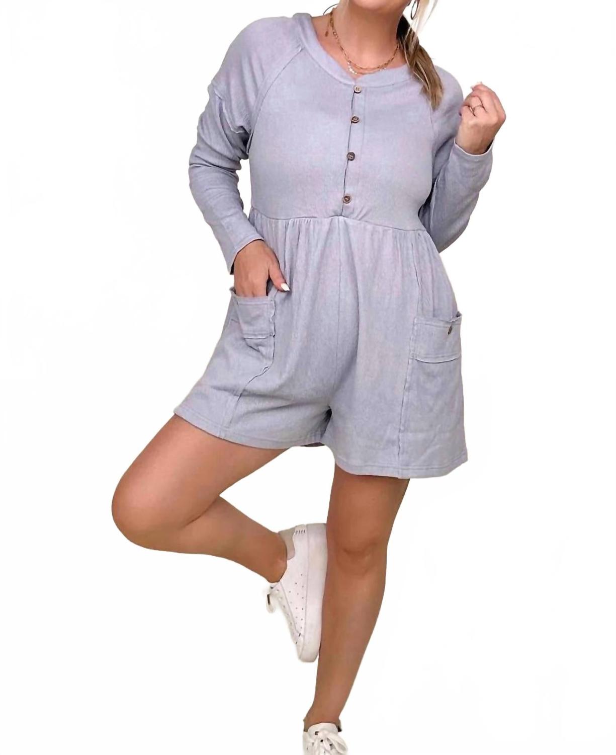 Дотти Вязаный комбинезон в синем Heyson
Дотти Вязаный комбинезон в синем Heyson