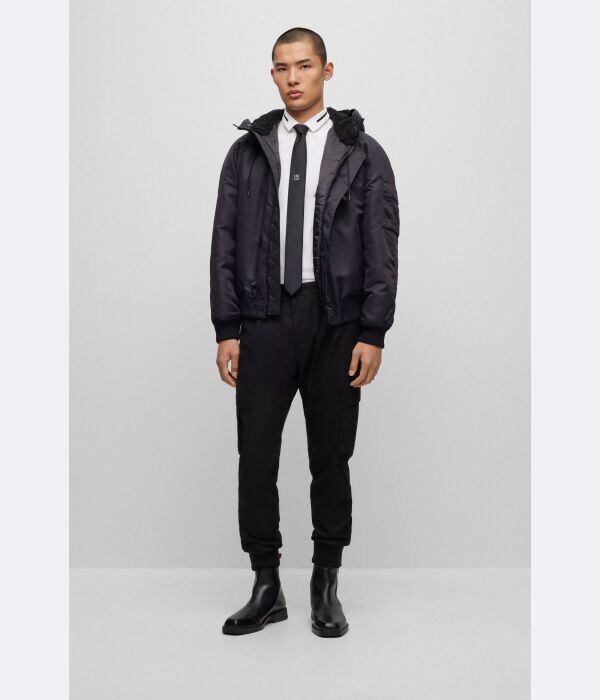 Рубашка мужская Hugo Eloy облегающего кроя с окантовкой, белый
Рубашка мужская Hugo Eloy облегающего кроя с окантовкой, белый