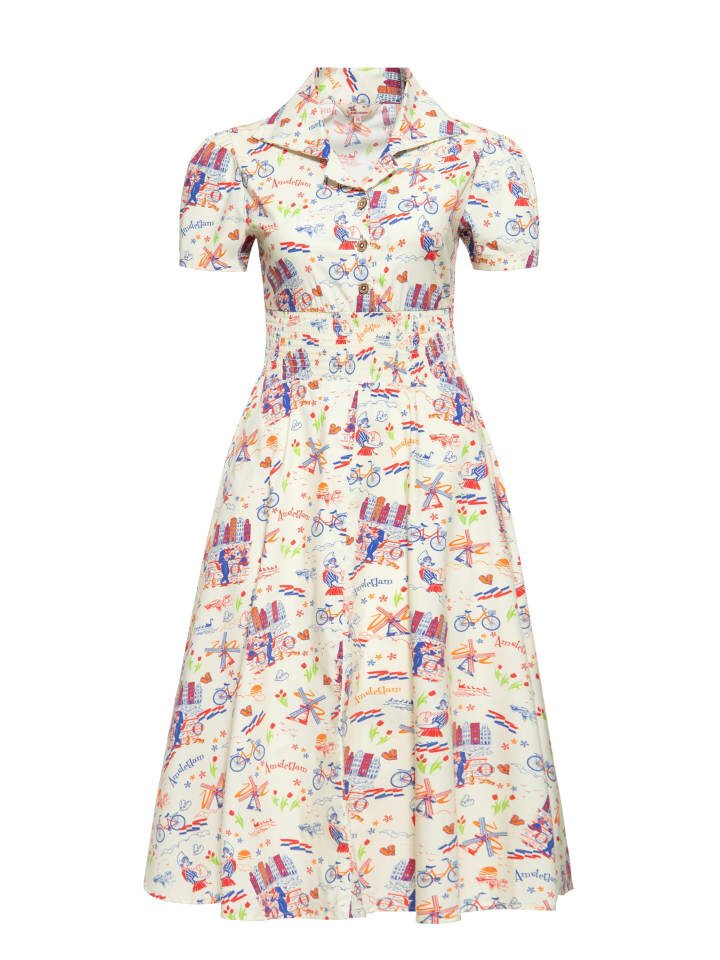 Длинное платье Queen Kerosin Swing Amsterdam, белый
Длинное платье Queen Kerosin Swing Amsterdam, белый