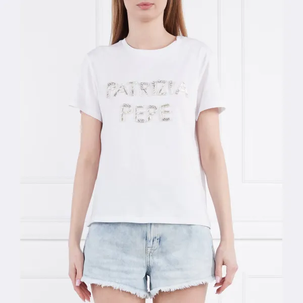 Футболка стандартного кроя Patrizia Pepe, белый
Футболка стандартного кроя Patrizia Pepe, белый
