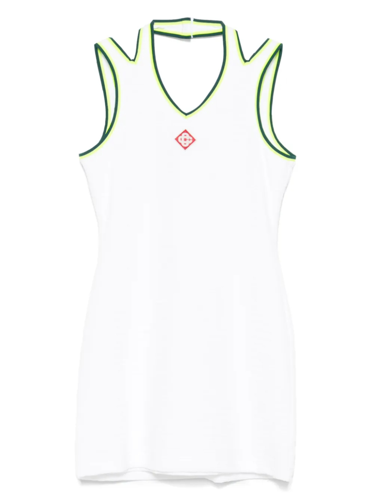 Мини-платье в стиле хиппи-теннис Casablanca, белый
Мини-платье в стиле хиппи-теннис Casablanca, белый