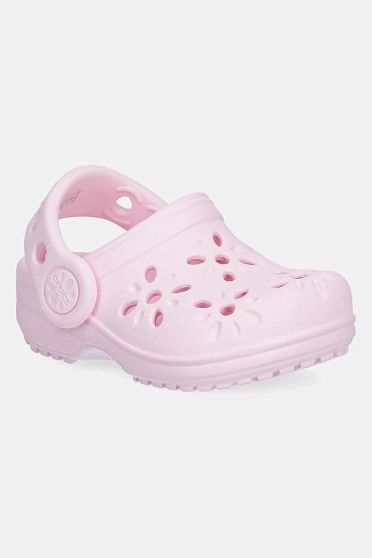 Классические детские сабо с цветочным принтом и ажурными вырезами Crocs, розовый
Классические детские сабо с цветочным принтом и ажурными вырезами Crocs, розовый