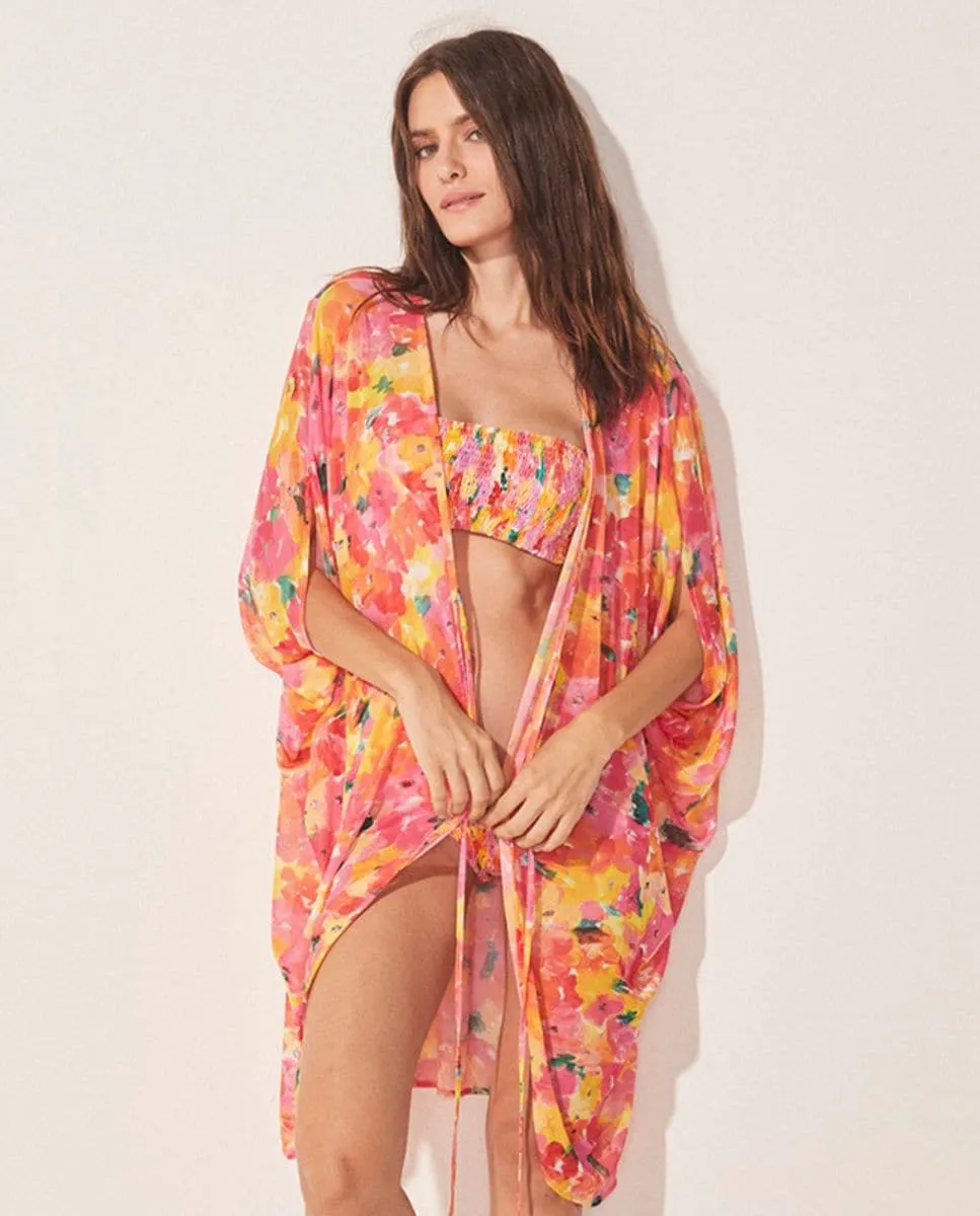 Пляжное платье с цветочным принтом Agua de coco, розовый
Пляжное платье с цветочным принтом Agua de coco, розовый