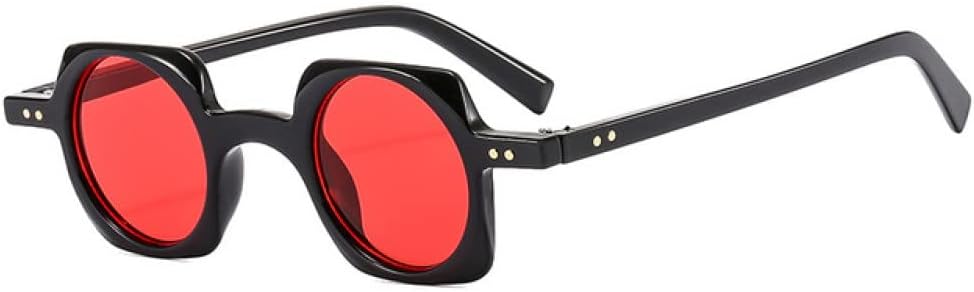 Ретро маленькие квадратные солнцезащитные очки для женщин, модные прозрачные круглые линзы цвета океана, мужские панк-очки с заклепками, солнцезащитные очки UV400 MTZJH, Black Red
Ретро маленькие квадратные солнцезащитные очки для женщин, модные прозрачные круглые линзы цвета океана, мужские панк-очки с заклепками, солнцезащитные очки UV400 MTZJH, Black Red