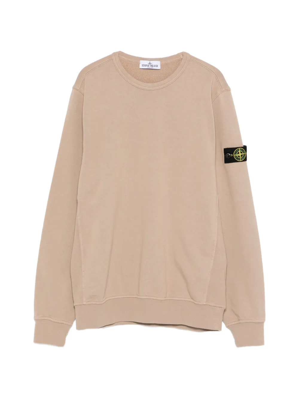 Свитшот с нашивкой-логотипом Stone Island Junior, бежевый
Свитшот с нашивкой-логотипом Stone Island Junior, бежевый