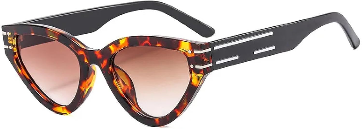 Винтажные солнцезащитные очки «кошачий глаз» для женщин и мужчин, модные очки, солнцезащитные очки для защиты от УФ-излучения на открытом воздухе VVTWSSW, Leopard-brown
Винтажные солнцезащитные очки «кошачий глаз» для женщин и мужчин, модные очки, солнцезащитные очки для защиты от УФ-излучения на открытом воздухе VVTWSSW, Leopard-brown