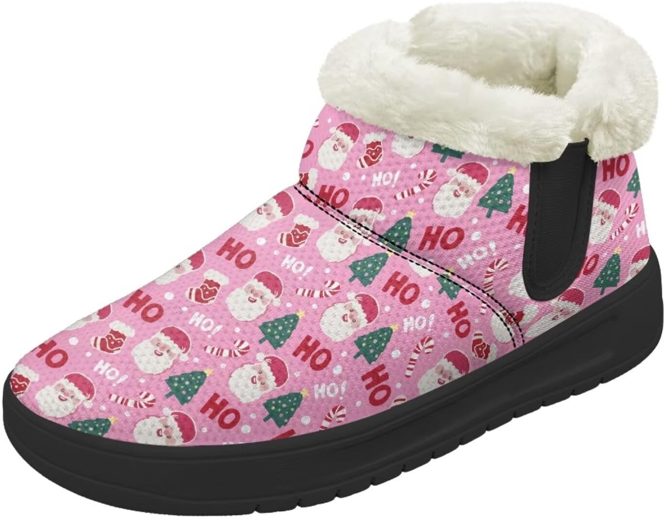 Рождественские снежные ботинки Forchrinse для женщин и мужчин, зимние теплые ботильоны, удобные, с легким надеванием, походные ботинки, рождественская обувь, Santa Claus Pattern
Рождественские снежные ботинки Forchrinse для женщин и мужчин, зимние теплые ботильоны, удобные, с легким надеванием, походные ботинки, рождественская обувь, Santa Claus Pattern
