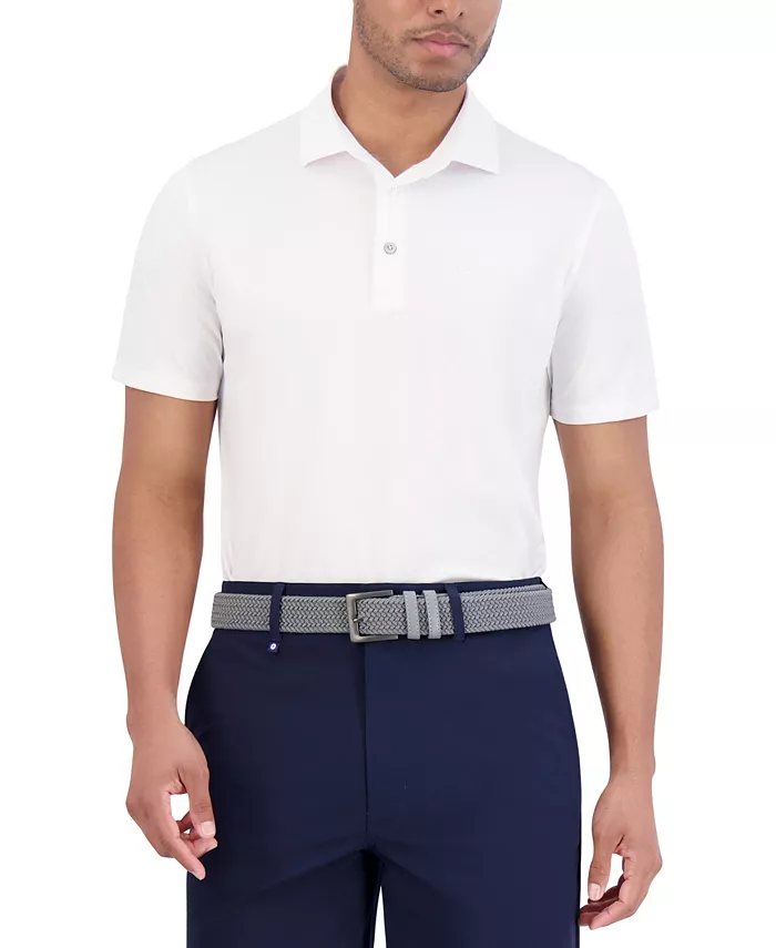 Спортивная поло Solid Tech Pique с технологичной посадкой Ben Sherman, белый 
Спортивная поло Solid Tech Pique с технологичной посадкой Ben Sherman, белый