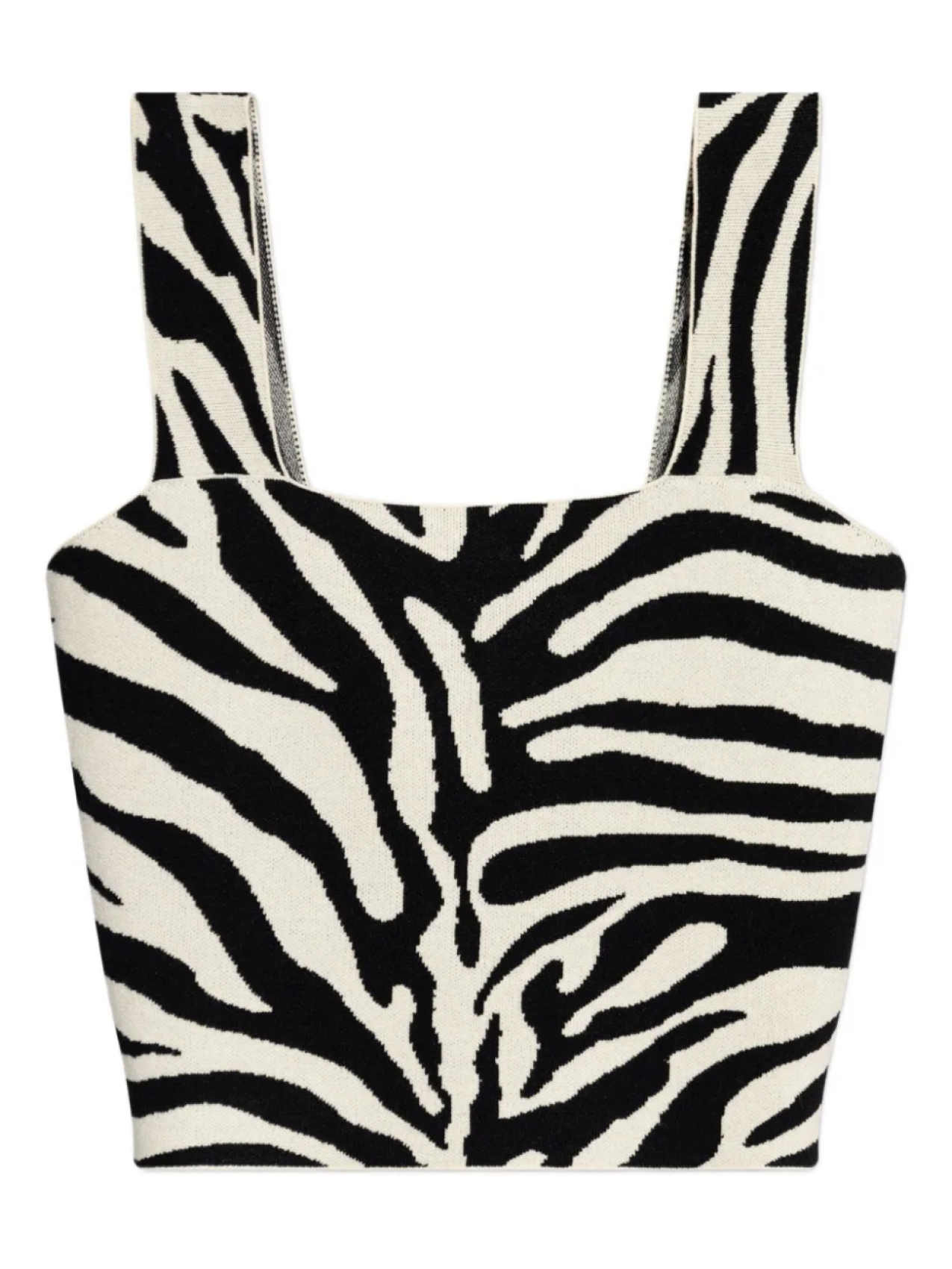 Топ Gestuz с квадратным вырезом и принтом зебры, черный
Топ Gestuz с квадратным вырезом и принтом зебры, черный