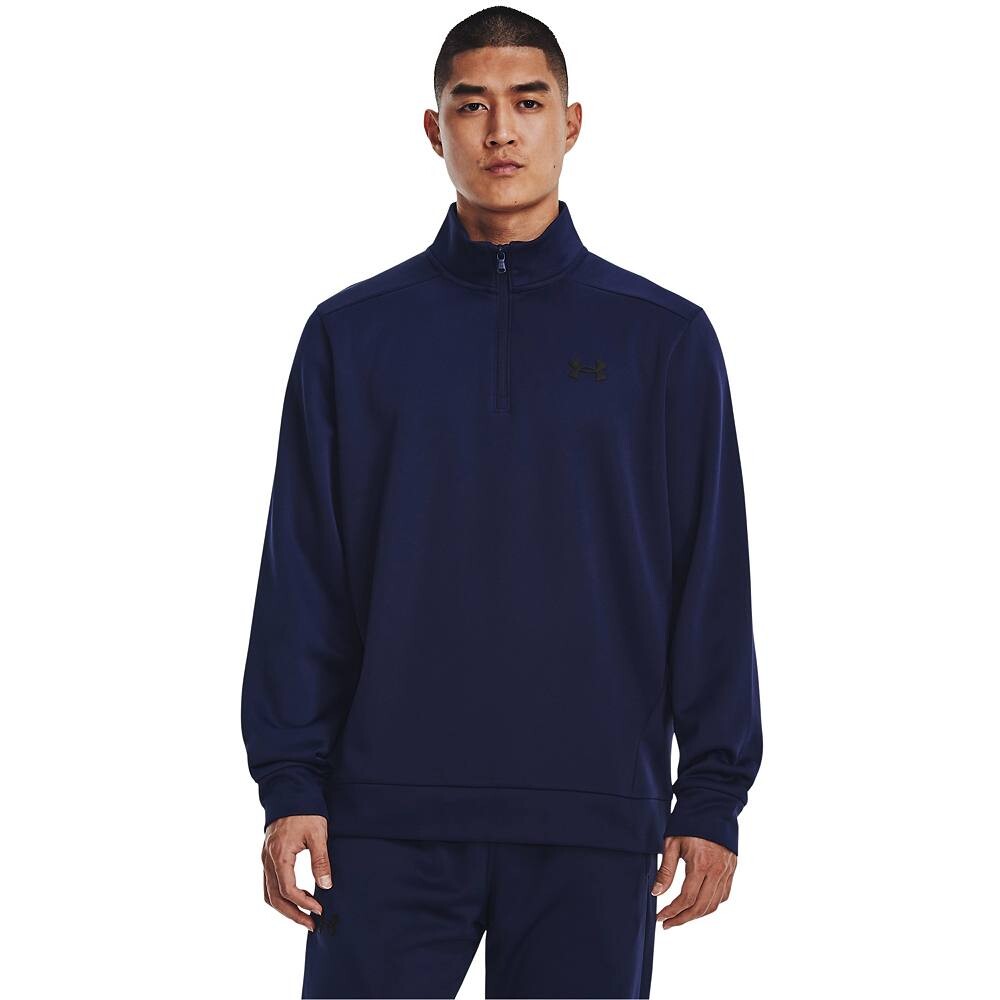 Мужской флисовый пуловер с молнией 1/4 Under Armour, цвет Midnight Navy
Мужской флисовый пуловер с молнией 1/4 Under Armour, цвет Midnight Navy
