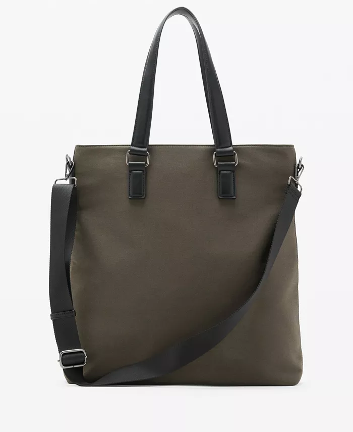 Мужская сумка-шопер с ручками Mango, загар/бежевый
Мужская сумка-шопер с ручками Mango, загар/бежевый