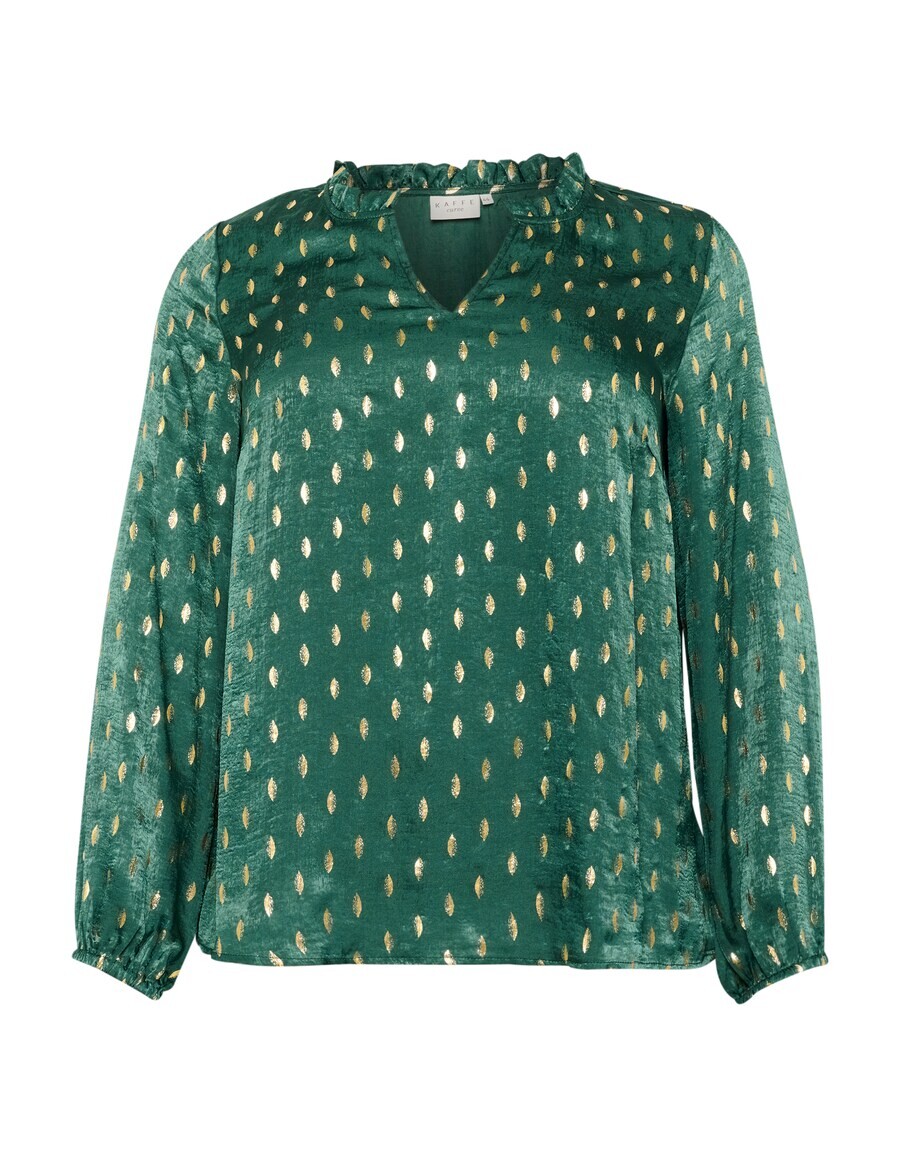 Блузка KAFFE CURVE Blouse Sofia, изумрудный
Блузка KAFFE CURVE Blouse Sofia, изумрудный
