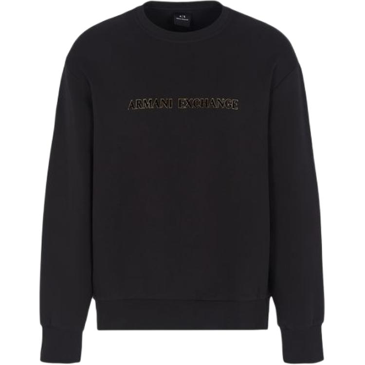 Толстовка с вышитым логотипом Armani Exchange, черный
Толстовка с вышитым логотипом Armani Exchange, черный