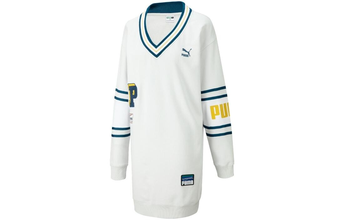 Платье Urban Vintage Badge с длинными рукавами, женское, серое Puma
Платье Urban Vintage Badge с длинными рукавами, женское, серое Puma