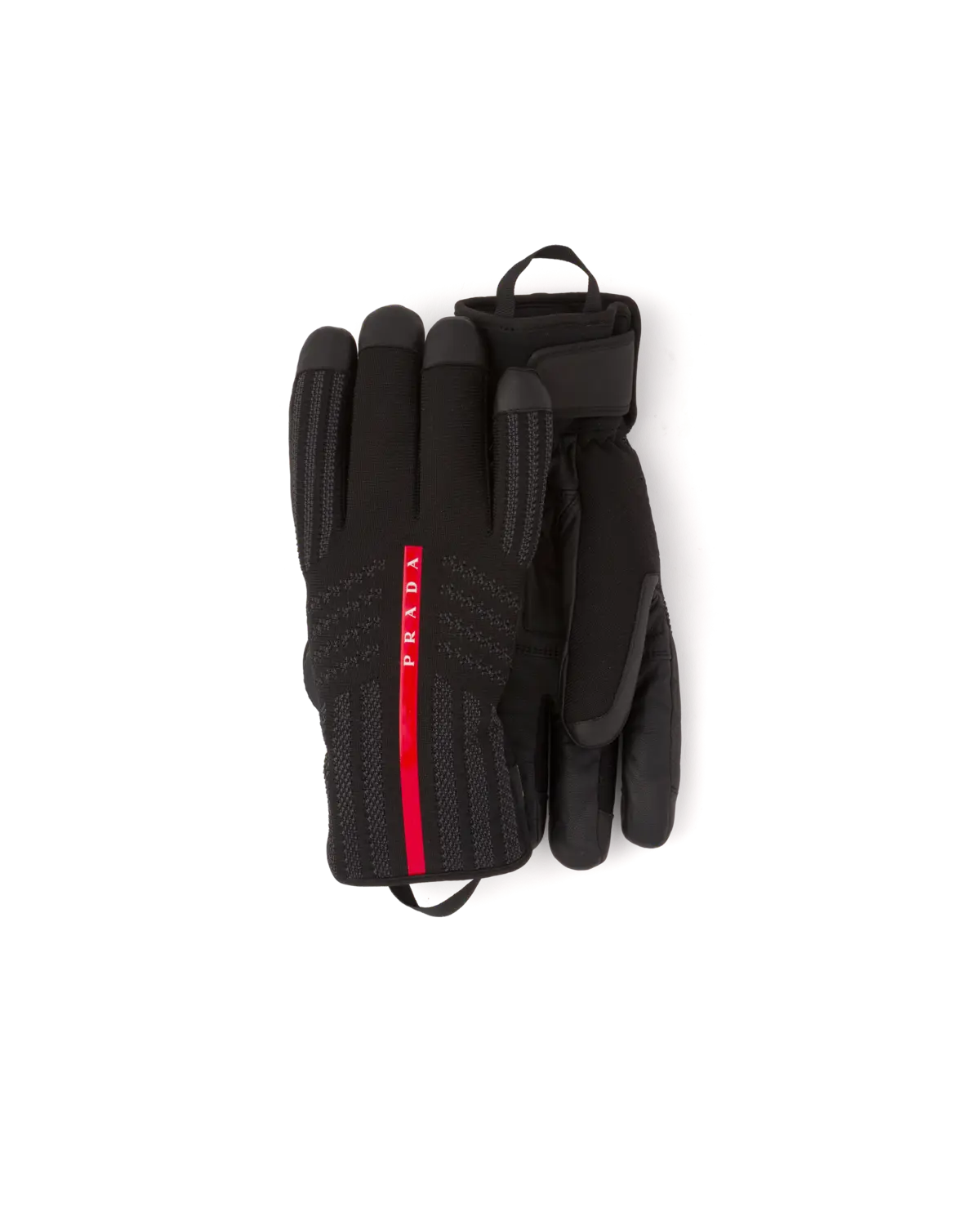 Горнолыжные перчатки из GORE-TEX, кожи и трикотажа Prada, черный
Горнолыжные перчатки из GORE-TEX, кожи и трикотажа Prada, черный
