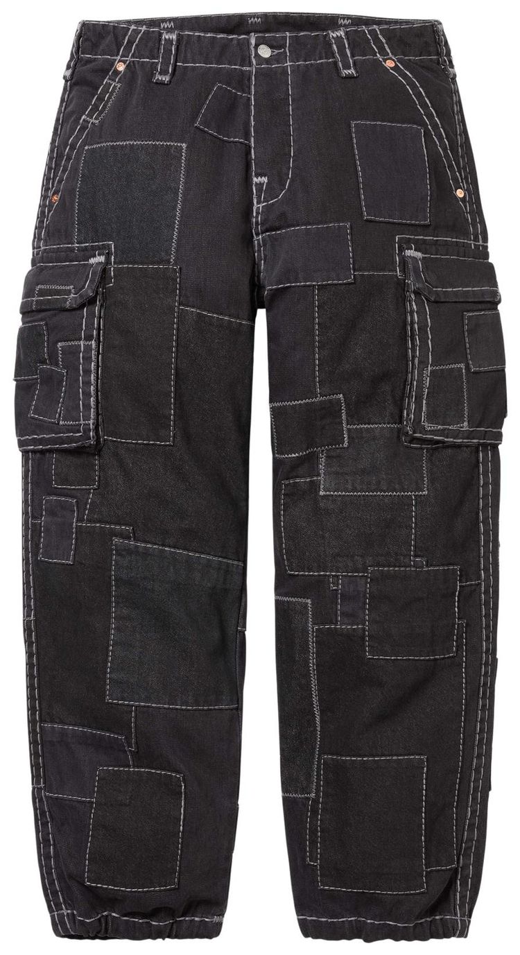Брюки-карго Supreme x True Religion Patchwork, черный
Брюки-карго Supreme x True Religion Patchwork, черный