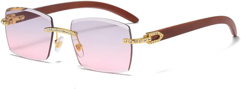 Солнцезащитные очки MUTYNE со стразами, винтажные, женские, без оправы, квадратные, модные, мужские, стильные, для покупок, с защитой от УФ-излучения UV400, Gold Pink
Солнцезащитные очки MUTYNE со стразами, винтажные, женские, без оправы, квадратные, модные, мужские, стильные, для покупок, с защитой от УФ-излучения UV400, Gold Pink