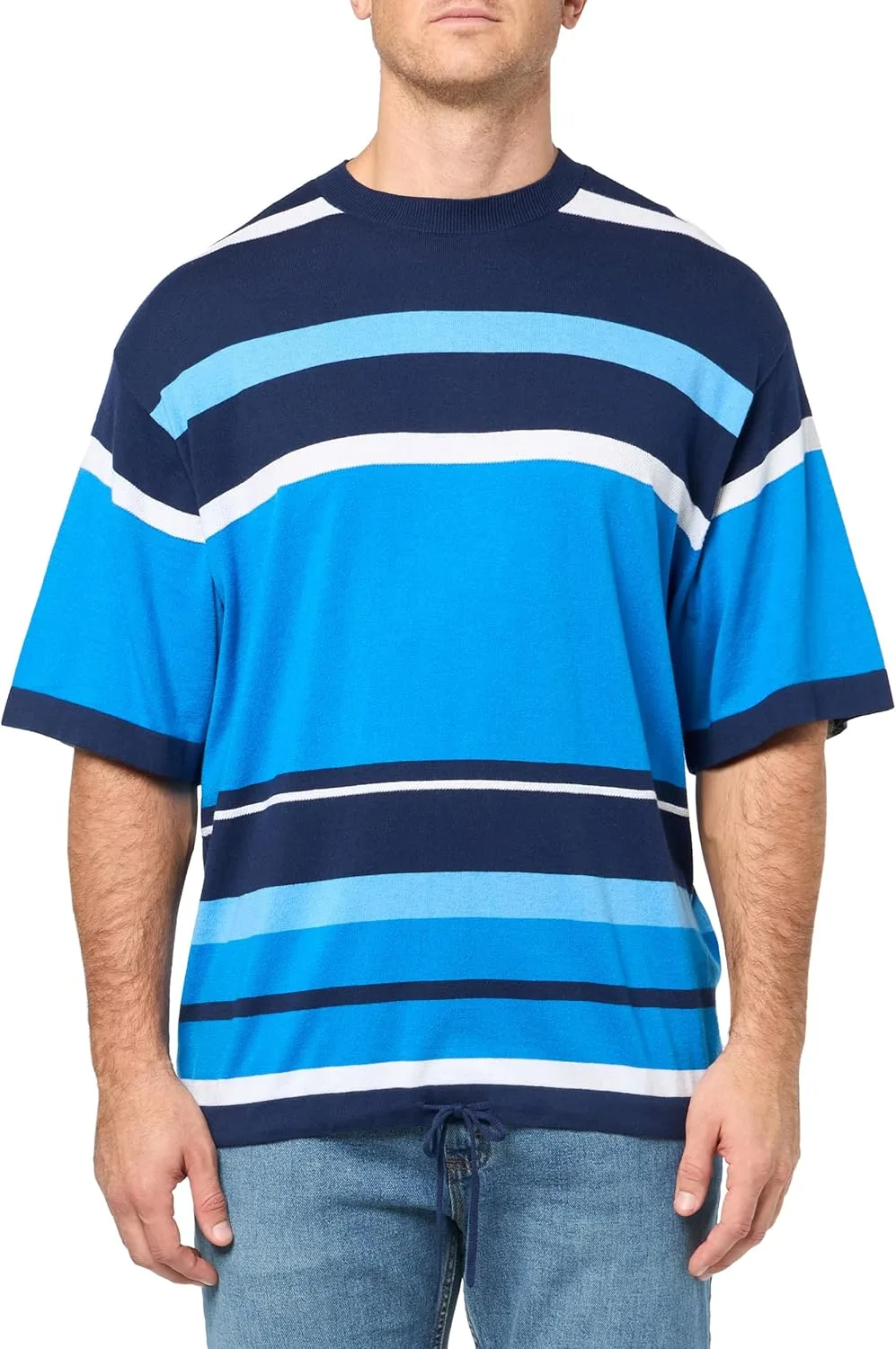 Armani Exchange мужской пуловер с коротким рукавом из хлопка, вискозы и шелка в полоску
Armani Exchange мужской пуловер с коротким рукавом из хлопка, вискозы и шелка в полоску