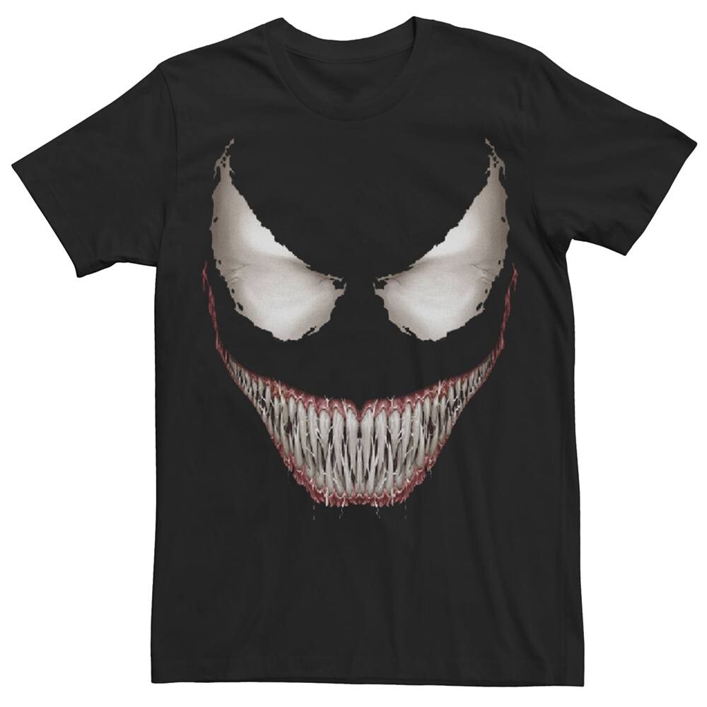 Мужская футболка с рисунком Marvel Venom Face Licensed Character, черный
Мужская футболка с рисунком Marvel Venom Face Licensed Character, черный