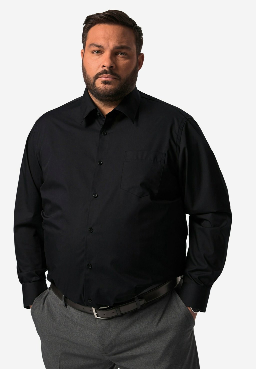 Официальная рубашка BUSINESS LANGARM EASY CARE KENTKRAGEN COMFORT FIT Men Plus, черный
Официальная рубашка BUSINESS LANGARM EASY CARE KENTKRAGEN COMFORT FIT Men Plus, черный