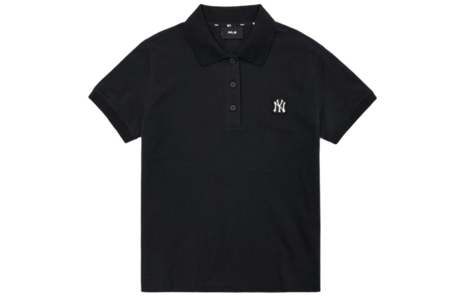 Футболка поло с логотипом MLB женская черная
Футболка поло с логотипом MLB женская черная