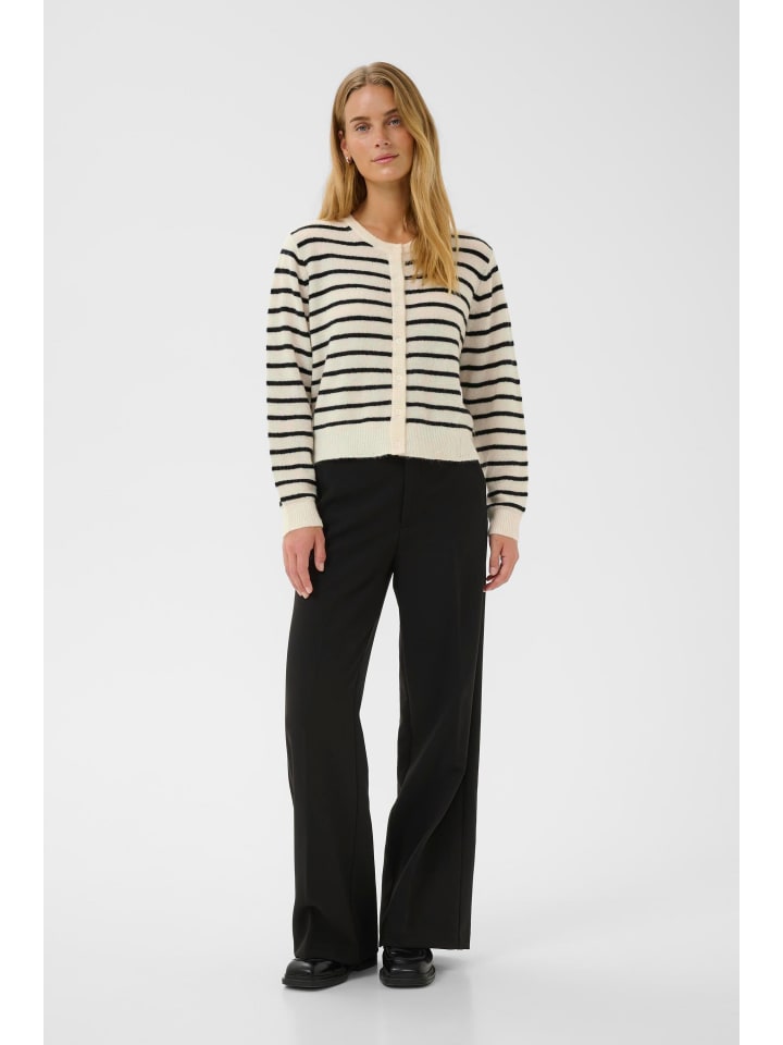 PART TWO Кардиган LinikaPW, прямой крой, в полоску цвета яичного ликера/темно-синего цвета
PART TWO Кардиган LinikaPW, прямой крой, в полоску цвета яичного ликера/темно-синего цвета