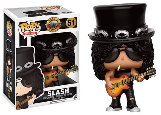 Funko POP! Скалы, коллекционная фигурка, Guns'n'Roses, Слэш, 51 год
Funko POP! Скалы, коллекционная фигурка, Guns'n'Roses, Слэш, 51 год