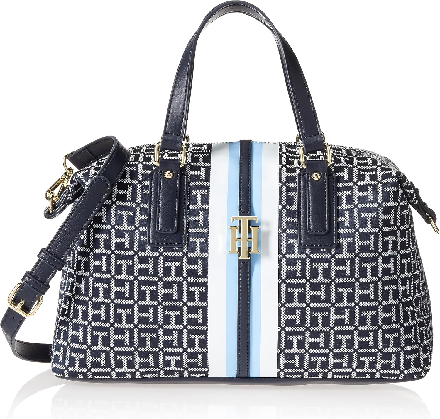 Женская сумка-сэтчел Tommy Hilfiger Jaden, White Navy
Женская сумка-сэтчел Tommy Hilfiger Jaden, White Navy