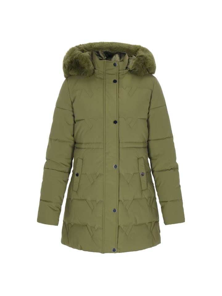 Женское пальто оливкового цвета Usha
Женское пальто оливкового цвета Usha