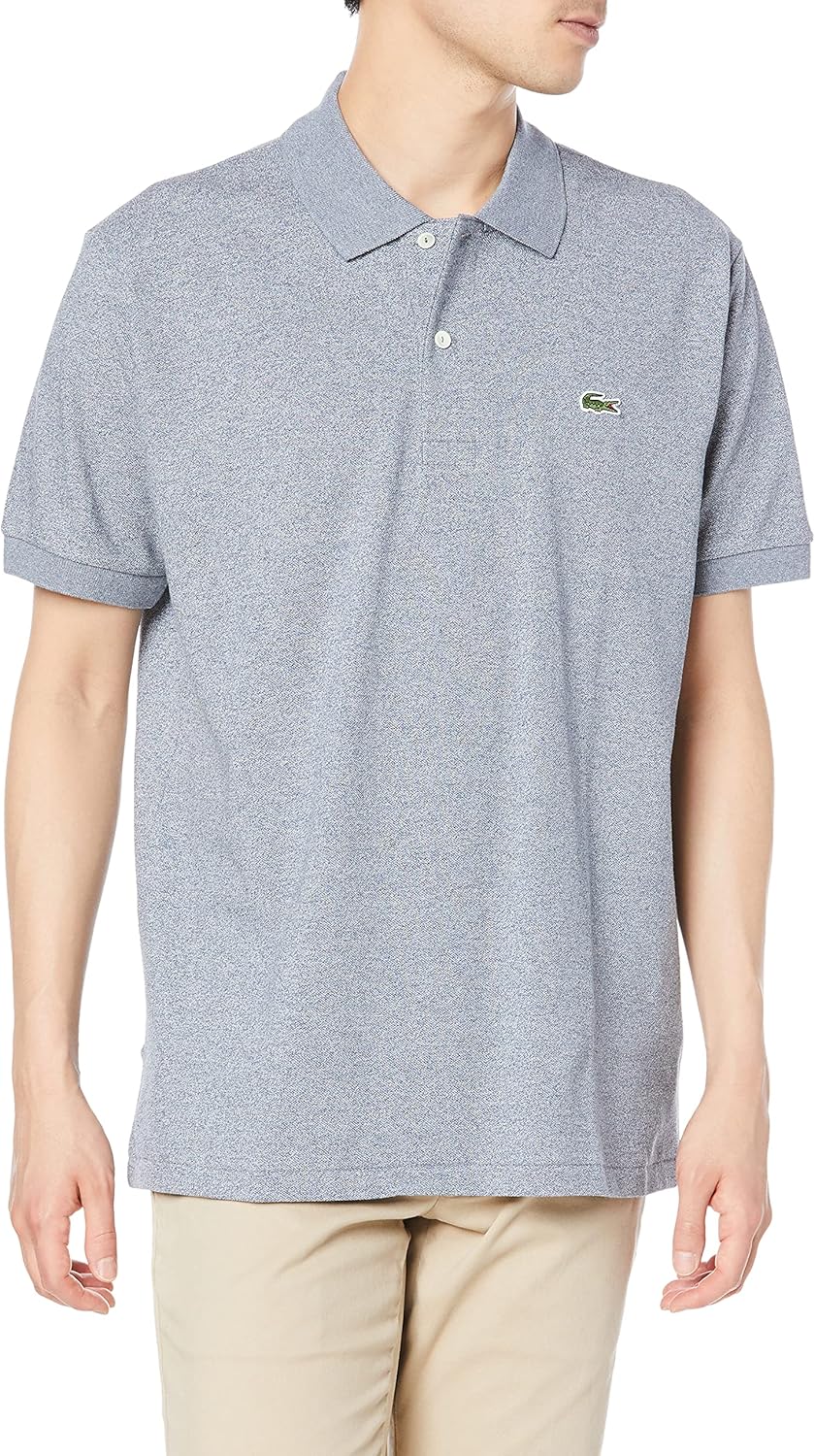 Мужская рубашка-поло LACOSTE L1264 Классическая рубашка-поло с коротким рукавом (меланжевая пряжа), серый
Мужская рубашка-поло LACOSTE L1264 Классическая рубашка-поло с коротким рукавом (меланжевая пряжа), серый