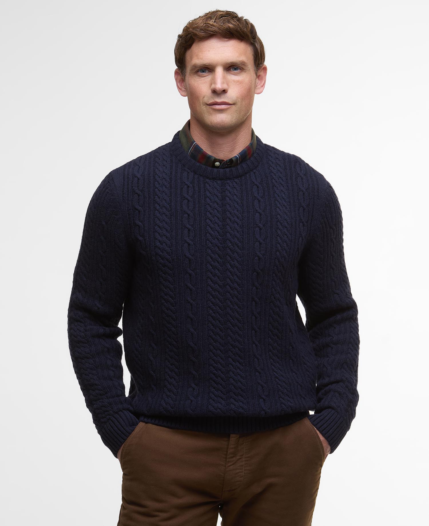 Джемпер Barbour Lowfen Cable-Knit, темно-синий
Джемпер Barbour Lowfen Cable-Knit, темно-синий