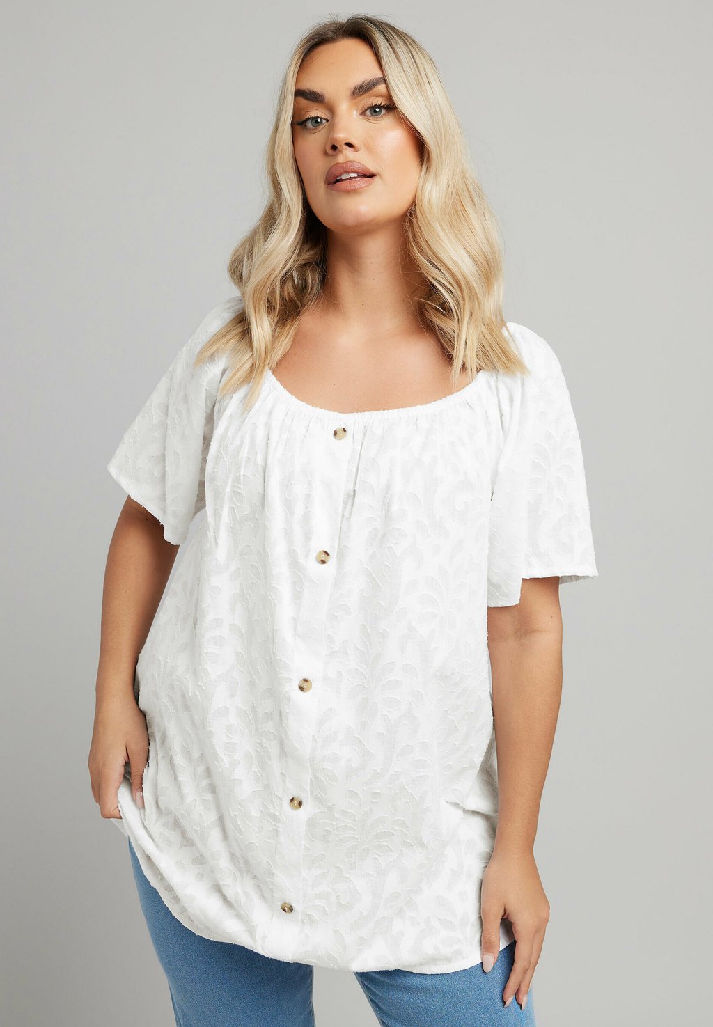 Блуза Yours Clothing, белый
Блуза Yours Clothing, белый