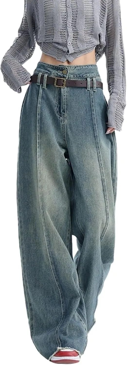 Женские джинсы Baggy Vintage с высокой талией QARMAX
Женские джинсы Baggy Vintage с высокой талией QARMAX