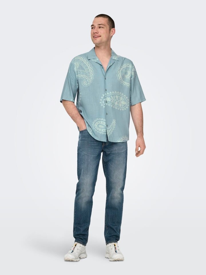 Рубашка ONLY, бирюзовый
Рубашка ONLY, бирюзовый