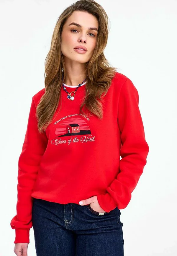 Толстовка bluza с отголосками севера Naoko, Red, Красный, Толстовка bluza с отголосками севера Naoko, Red
Толстовка bluza с отголосками севера Naoko, Red, Красный, Толстовка bluza с отголосками севера Naoko, Red