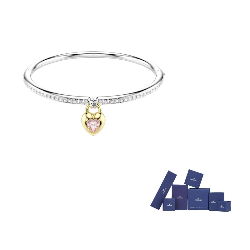 Браслет-сердце mixed-cuts Swarovski, розовый
Браслет-сердце mixed-cuts Swarovski, розовый