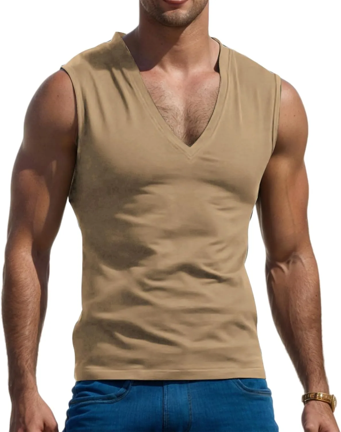 Мужская майка Muscle Tank с V-образным вырезом, Slim Fit, Quick Dry Thatrich
Мужская майка Muscle Tank с V-образным вырезом, Slim Fit, Quick Dry Thatrich